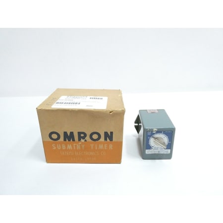 Omron 0-6MIN 115V-AC TIMER STP-44A81F